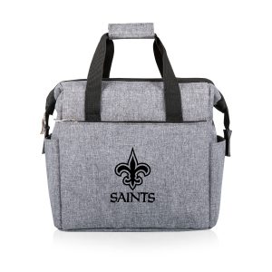 New Orleans Saints Gray Lunch Cooler