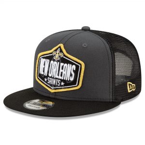 New Orleans Saints New Era 2021 NFL Draft Trucker 9FIFTY Snapback Adjustable Hat