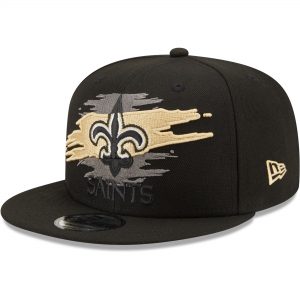 New Orleans Saints New Era Logo Tear 9FIFTY Snapback Hat