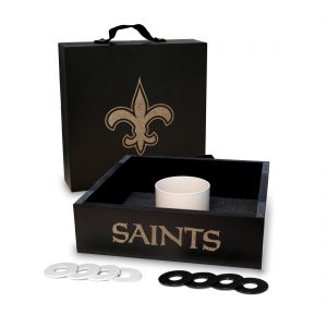 New Orleans Saints Washer Toss Game Set